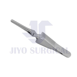 8.5 cm DeBakey Cross Action Bulldog Clamp Pince chirurgicale vasculaire en acier inoxydable de précision pour l'hémostase temporaire - Product Image 6