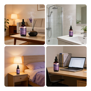 Fabricant OEM, marque privée, huile essentielle d'eucalyptus pure 120 ml, <span class=keywords><strong>extrait</strong></span> naturel de plante pour diffuseur, soulagement respiratoire - Product Image 3