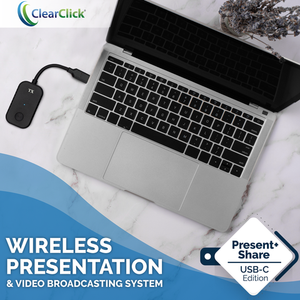 Present+Share (Edición USB-C) Sistema Inalámbrico de Presentación y Transmisión de Video para Computadoras Portátiles y Teléfonos Inteligentes - Product Image 2
