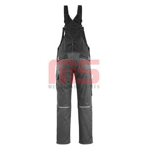 Ropa de trabajo con múltiples bolsillos para hombre de alta calidad, pantalones con pechera, monos de seguridad de lona duraderos, Uniforme de Construcción ignífugo - Product Image 2