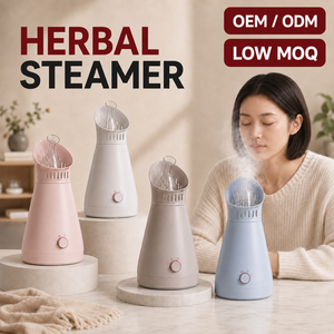 Herbal Facial <b>Steamer</b> Hot Mist Vaporizer Nose & Face Steam Care Device with Towel Steaming Function ODM OEM - Product Image 1