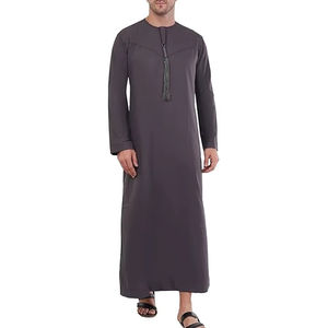 Good Quality <b>Modest</b> Summer Winter Wear Men's Thobes & Jubbah Durable Cotton Made Full Sleeve Lightweight Breathable - Product Image 2
