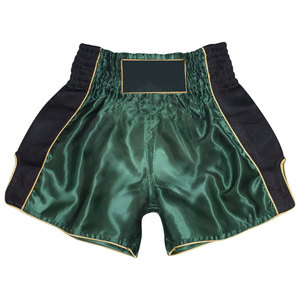 Ropa de entrenamiento de alta calidad para hombre, pantalones cortos de Muay Thai, cintura elástica, deportivo sólido, secado rápido, 100% poliéster, gran oferta - Product Image 1