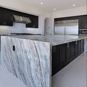 Polished Brown Fantasy Big <b>Slab</b> Elegant Surface Finishing Stone - Product Image 1