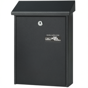 Boîte aux lettres en acier blanc DIN B5 Burg-Wchter Daily 5861 W, hauteur 305 mm, largeur 225 mm, profondeur 75 mm - Product Image 3