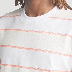 เสื้อยืดผู้ชายทรงหลวม คุณภาพสูง ผลิตจากผ้าฝ้าย/ใยไผ่ คอปกแบบลำลอง สีพื้น ย้อมสีแบบเรียบง่าย ระบายอากาศได้ดี เป็นมิตรกับสิ่งแวดล้อม ขั้นต่ำในการสั่งซื้อน้อย พร้อมส่ง - Product Image 5