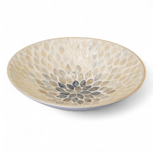 Ensemble de bols décoratifs en nacre en vrac pour hôtels, restaurants, traiteurs, boutiques de cadeaux, repas à domicile, exportations - Product Image 1