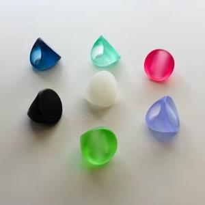 แหวนเรซิ่นอะคริลิกรูปทรงกลม แหวนทำมือ แหวนแห่งความรัก เครื่องประดับสำหรับงานปาร์ตี้ผู้หญิง ขายส่งราคาดีที่สุด - Product Image 1