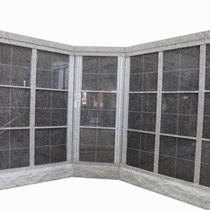 Al aire libre independiente 420 granito rosa columbario cremación nichos lápida para la venta - Product Image 5