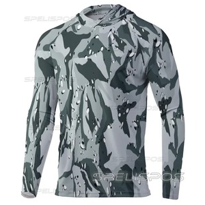 2025 été extérieur Camouflage évacuation de l'humidité maillot à manches longues chemises de pêche Protection UV Sublimation maillot de football 2025 - Product Image 4