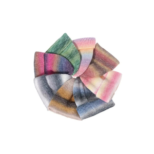 หมวกบีนนี่ผ้าขน100% สำหรับฤดูหนาวสินค้าใหม่หมวกบีนนี่สีสันสดใส2025ออกแบบได้ตามต้องการ - Product Image 6