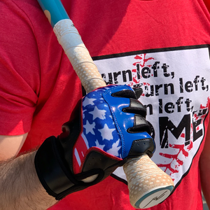 Unisex Professional Customized Logo Design Cabreta Leather Batting Gloves Breathable Softball and Baseball Gloves - Product Image 4