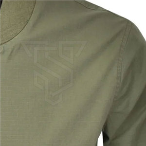 Blouson Bomber Homme Personnalisé Respirant Séchage Rapide en Nylon/Polyester Coupe-Vent Style Urbain Tendance Nouveau Design Col Montant - Product Image 5