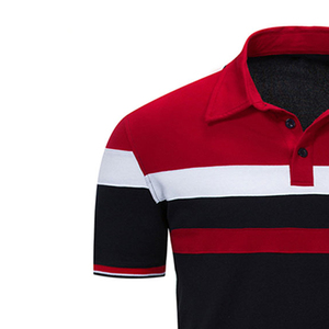 Polos de alta calidad para hombre hechos a medida, colores sólidos y manga corta, último diseño con estampado de verano - Product Image 5