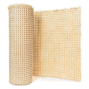 Best Selling <b>Rattan</b> Mesh <b>Sheet</b> Rolls Wholesale Natural Webbing Roll Bulk Quantity Exported From Vietnam - Product Image 1