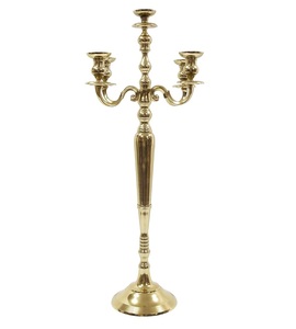 Fine Quality Brass Table Top <b>Candelabra</b> Latest Design for Christmas & Wedding Decor - Product Image 5