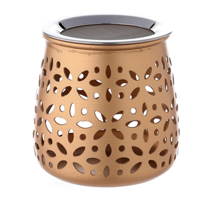 Brûleur d'encens au design créatif en métal de fer Dukhni Oud Brûleur de parfum et filet Vente chaude à bas prix Couleur personnalisée - Product Image 1