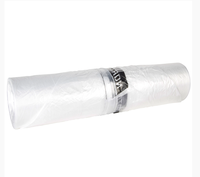Bâche en plastique souple pour peintre en PE haute densité, transparente, imperméable, anti-poussière, pour peinture, canapé et déménagement