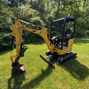 2021 para Cat 301.7CR Mini excavadora usada de segunda mano hidráulica sobre orugas excavadora Motor de núcleo motor caja de cambios engranaje PLC - Product Image 4