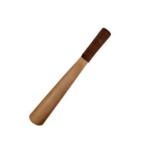 Corne à chaussures en bois et en cuir, corne à chaussures en acier inoxydable, cadeaux de mariage pour les invités de la boutique traditionnelle - Product Image 1