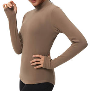 Nueva Camiseta Interior de Manga Larga para Mujer, Transpirable, de Secado Rápido, para Deportes al Aire Libre, Equitación - Product Image 3