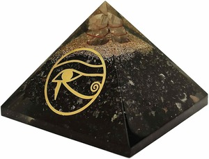 Pyramides d'orgonite en vrac Vente en gros Sélénite Tourmaline noire Cristal Résine énergie de guérison Pyramide d'orgone Pyramide de cristal en gros - Product Image 2