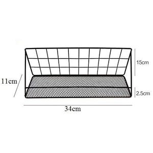 Metal Wall Mounted Floating Shelves Self-Adhesive Home Decor cabinet, <b>spice</b> rack <b>Holder</b> Decor Shelves Plant Display <b>spice</b> rack - Product Image 2