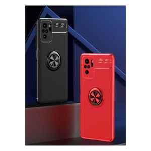 Netzy SAFA Ravel Coque de protection en silicone fine et résistante aux chocs pour Poco M5S et Redmi 4G Coque de téléphone de couleur rouge - Product Image 4