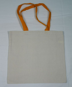 Bolso de compras de algodón de lona de tela reutilizable para mujer Bolso de lona con logotipo personalizado extragrande en blanco con bolsillos y cremallera - Product Image 4