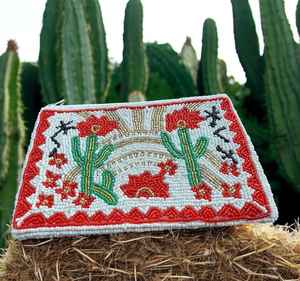 แผ่นรองจานลูกปัดทำมือ ทรงกลม สำหรับงานเลี้ยงอาหารค่ำสุดหรู และตกแต่งวันหยุด ชิ้นงานแฮนด์เมดสุดพิเศษ แผ่นรองจานลูกปัด ของขวัญขึ้นบ้านใหม่ - Product Image 5