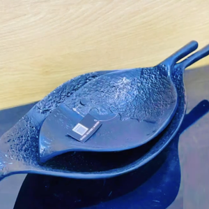 Cuencos de Metal de color azul, cuencos decorativos de aluminio hechos a mano para servir frutas, frutos secos, plato dulce, cuenco para servidor para el hogar y la cocina - Product Image 1