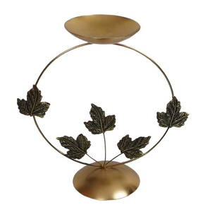 Bougeoir de décoration de Noël moderne Design peint pour une fête à l'intérieur Utilisation festive Fabrication à la main Fourniture d'artisanat de style moderne - Product Image 3