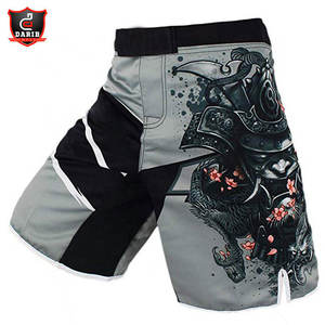 Pantalones cortos BJJ Jiu Jitsu personalizados, de secado rápido licra, ligeros, multiusos, MMA hechos en Pakistán - Product Image 3