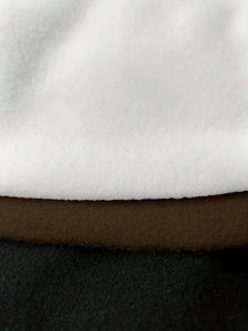 Mode polaire sweats à capuche Patchwork surdimensionné demi fermeture éclair veste manteau personnalisé 100% laine d'agneau sweat hommes veste service OEM - Product Image 6