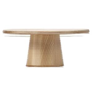 Support de gâteau en bois fait à la main avec couvercle en verre de taille moyenne pour la décoration d'anniversaire de fête d'anniversaire porte-gâteau de vaisselle économique - Product Image 4