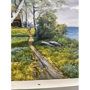 Dipinti a Olio su Tela 36x24 Pollici, 100% Originali per Decorazione Murale e Domestica, Arte su Tela - Product Image 2