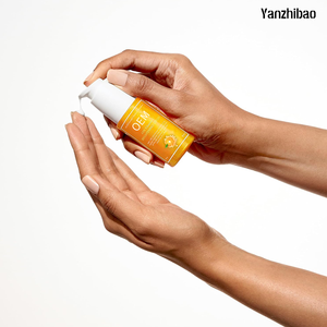 Suero Facial Iluminador con 15% de <span class=keywords><strong>Vitamina</strong></span> <span class=keywords><strong>C</strong></span> OEM, 1.7 oz, Antienvejecimiento, para Uso Diario, Tono de Piel Radiante, con Ácido Glicólico y Glicerina - Product Image 6