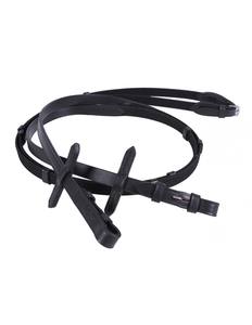 Bride avec un muserolle en cuir verni bordeaux - Product Image 6