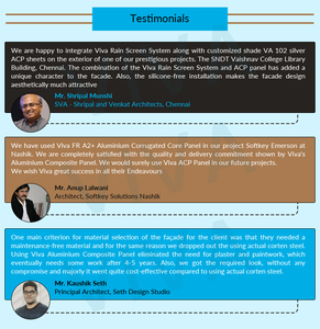 Panneau composite en aluminium gris brun VA 189, qualité supérieure, construction, revêtement mural décoratif, intérieur/extérieur - Product Image 5