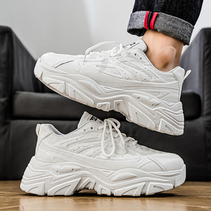 casual sneakers shoes unisex lightweight breathable <b>cushioned</b> non slip fashion active walking running all day support design - Product Image 5