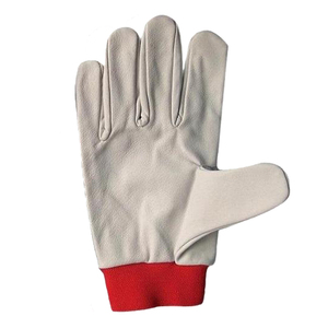 Gants de travail en cuir de qualité supérieure résistants à la chaleur très exigeants Gants de travail antistatiques anti-vibration sans silicone sans poudre - Product Image 4