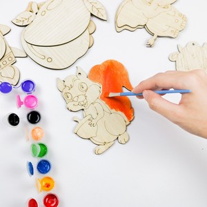 VENTE EN GROS CONTREPLAQUÉ JOUETS LES MAINS ARTISANAT DIY 3D WODEN PUZZLE KIT DE COLORATION JOUETS D'ÉDUCATION POUR ENFANT PUZZLE JOUETS FAMILIALE ÉCOLOGIQUE - Product Image 5