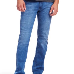 กางเกงยีนส์ชายทรงหลวมปักลายขนาดกระเป๋าแนวสตรีทแบบอเมริกันกางเกงยีนส์ลายกราฟิกตามสั่ง - Product Image 6