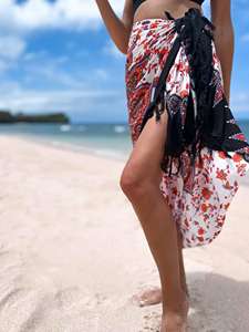 Maillots de bain d'été décontractés Robes de plage pour femmes Swing Sun Dress Beach Swim Cover Ups with Pockets Dresses Summer best - Product Image 2