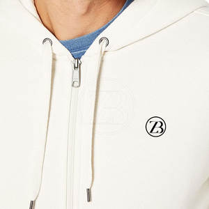 Gran oferta, sudaderas con cremallera para hombre de alta calidad, ropa informal sólida de algodón 100%, transpirable, ligera, de talla grande, diseñada para el invierno - Product Image 2