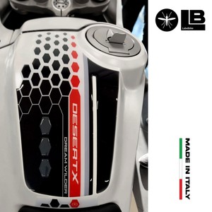 Autocollant de réservoir 3D adhésif sur mesure avec logo en relief pour la protection du réservoir de moto Ducati DesertX pour la décoration - Product Image 3