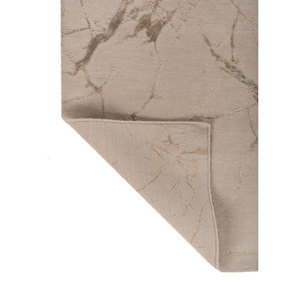 Alfombra Urban Pause Esk-302 de Lana y Seda de Bambú, Anudada a Mano, con Patrón Abstracto para Sala de Estar, Pasillo, Habitación Juvenil - Rectangular - Product Image 5