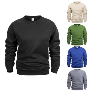 Customize Casual Men's Shirts High Quality Breathable Men's Sweatshirt 100% <b>Organic</b> Cotton Wholesale Sweatshirts - Product Image 5
