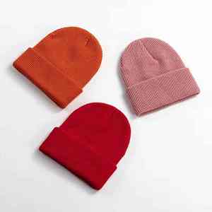 High Quality Beanie <b>Caps</b> <b>Winter</b> Solid Fashion Beanies Hats All Over Logo Knitted Warm <b>Winter</b> Beanie - Product Image 4