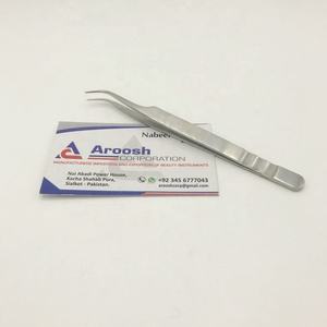 Wholesale High Quality Customized Logo Stainless Steel Eyelash Extension <b>Tweezers</b> Sustainable Pointed Lash Extension <b>Tweezers</b> - Product Image 4